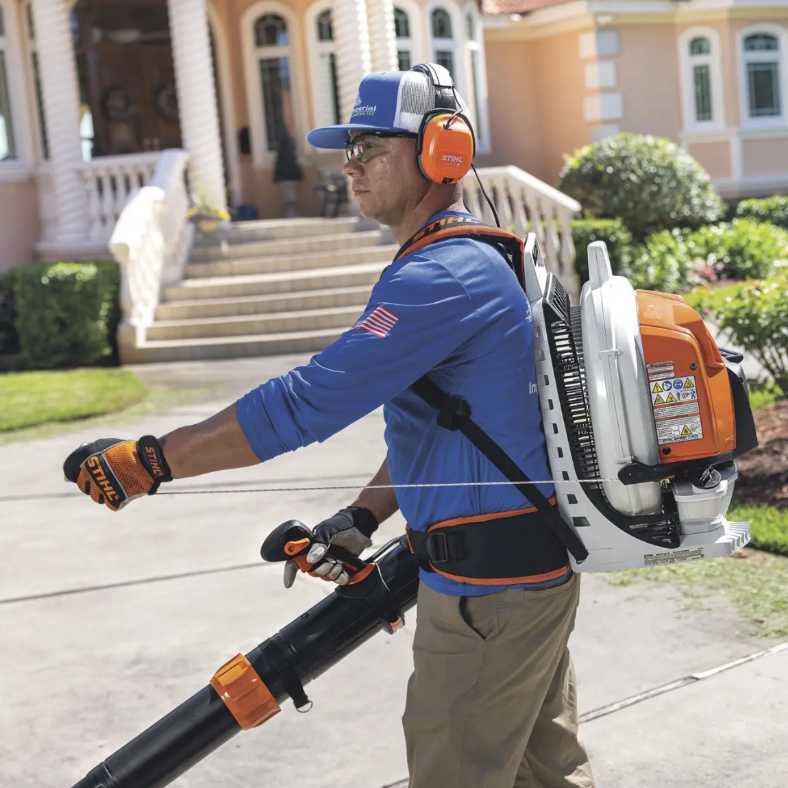 ✨Today's Deal✨Gas-Powered Backpack Blower