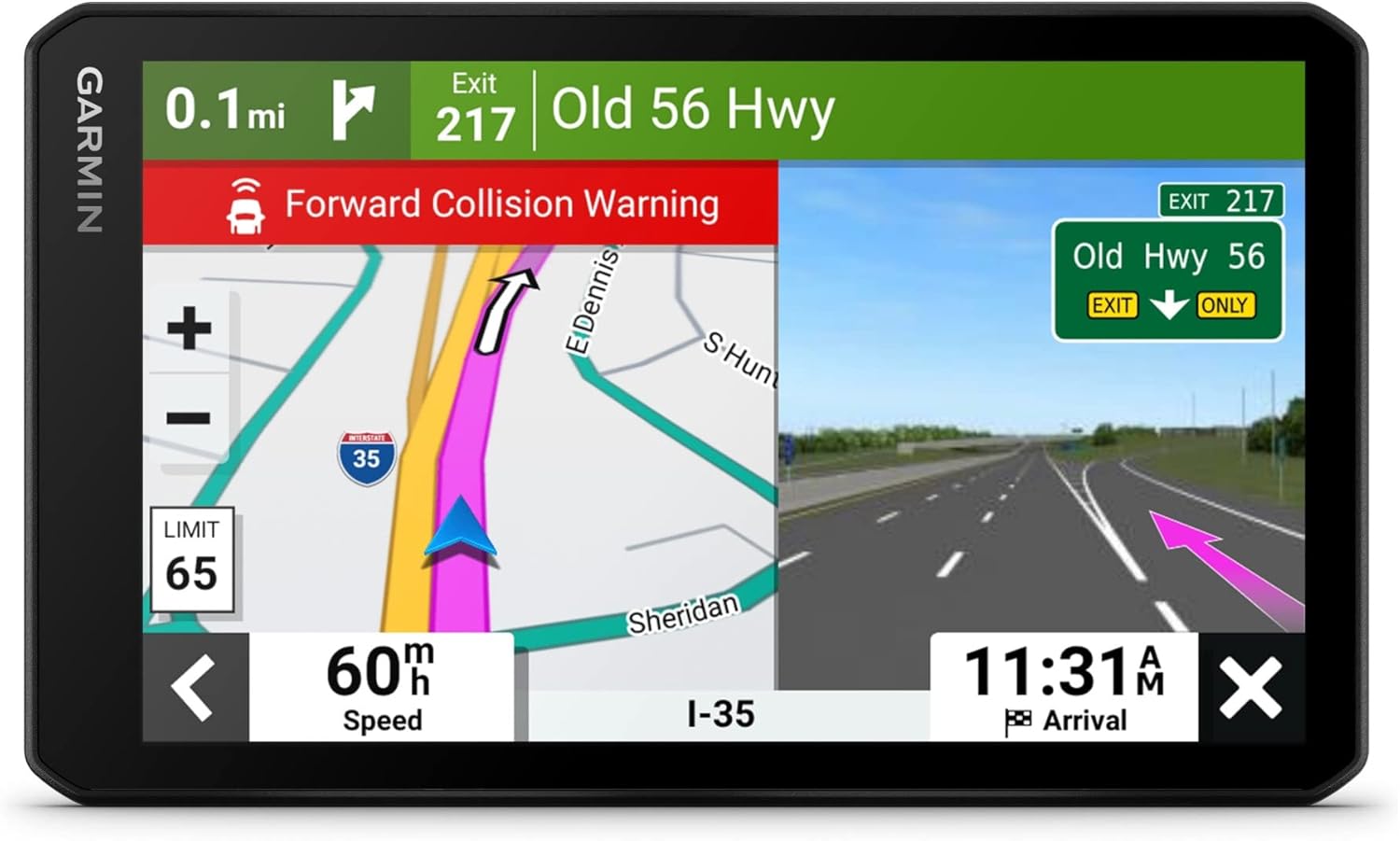 🔥Hot Sale🔥Easy-to-Read 10” GPS Navigator with Dash Cam for RV