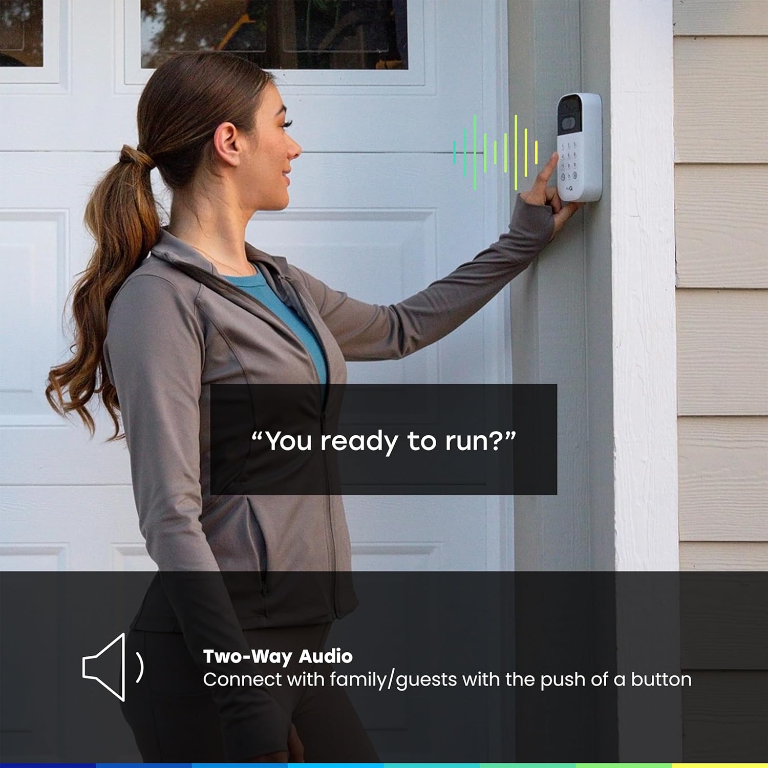 Chamberlain Genuine myQ Garage Door Opener Keypad – Wireless Exterior Keyless Entry, Secure Pin Access, Weather Resistant – Works with Chamberlain, LiftMaster & Craftsman Openers
