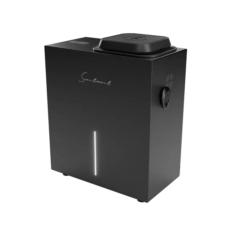 🛒BEST SELLER🚀Scentiment Diffuser Tall Air 2 - Discovery Kit with Sampler Oils: Cold-Air Diffusion Technology with Wi-Fi & Touch Controls, Rechargeable Battery, Covers 1000 Sqft; Includes Top 3 Luxury Hotel-Inspired Fragrance Oils (20ml)