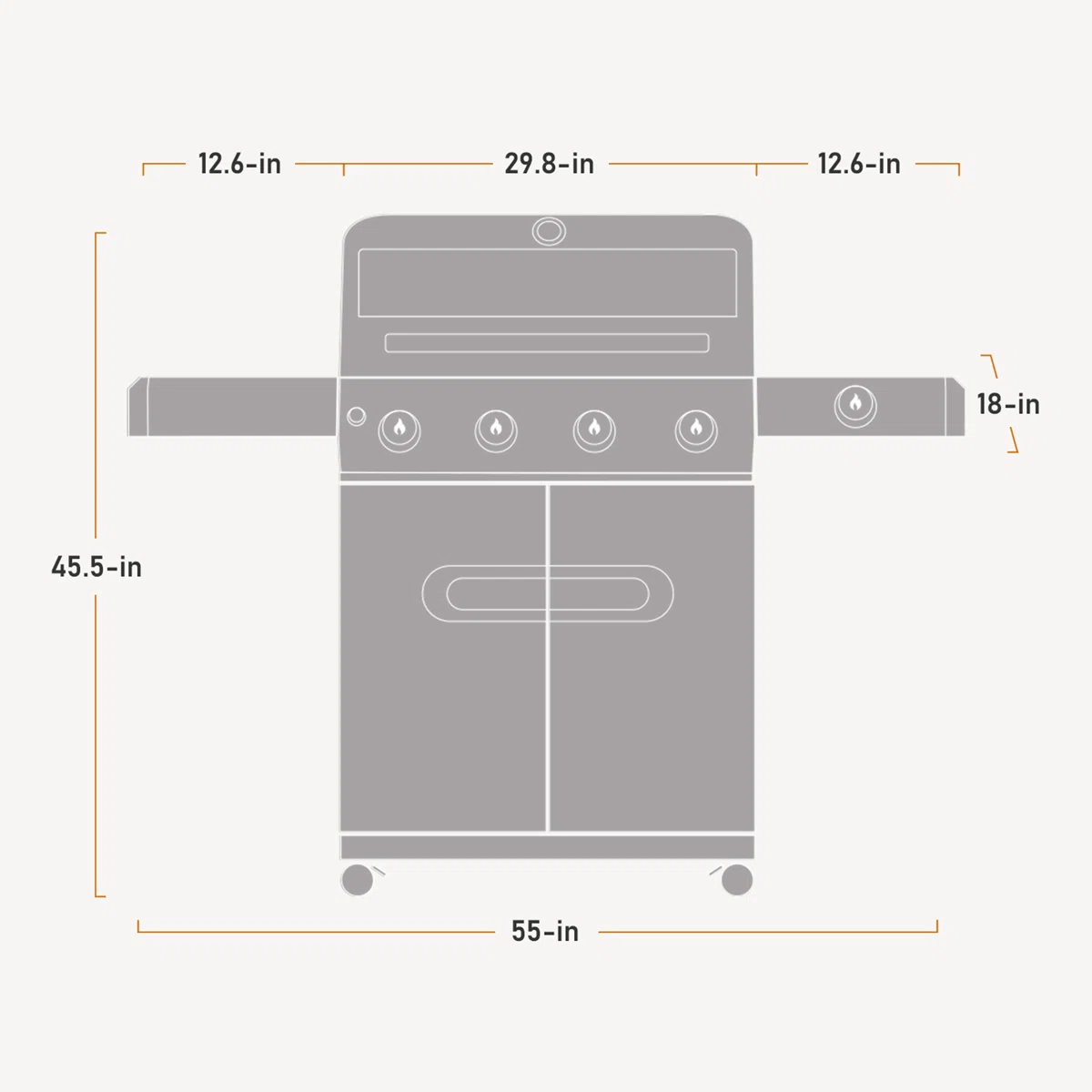 🔥【HOT DEAL】4+1 Outdoor Barbecue 