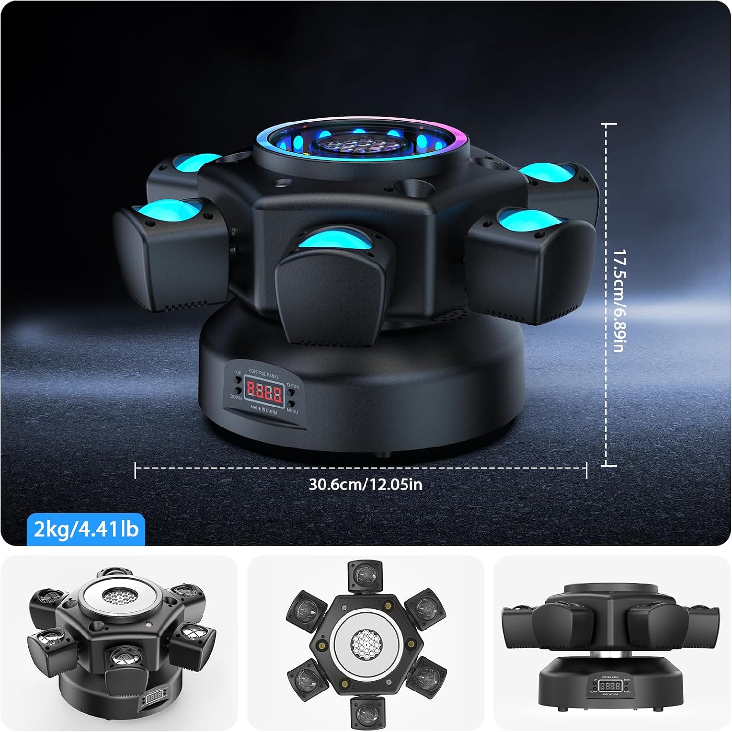120W ROBW Beam TED Disco Stage Lighp