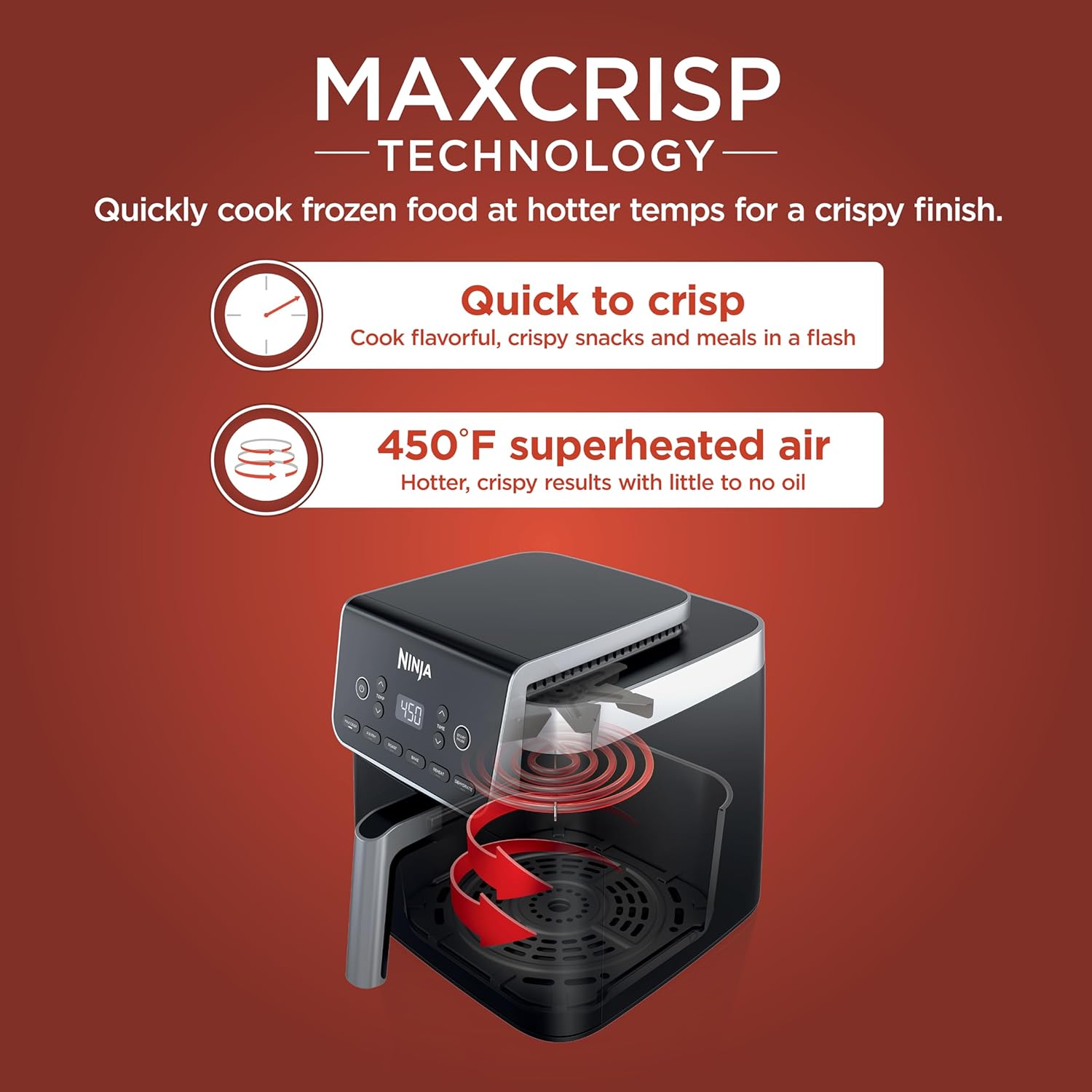 🔥Spring Special Offer - 🍗Ninja Air Fryer with Air Crisp