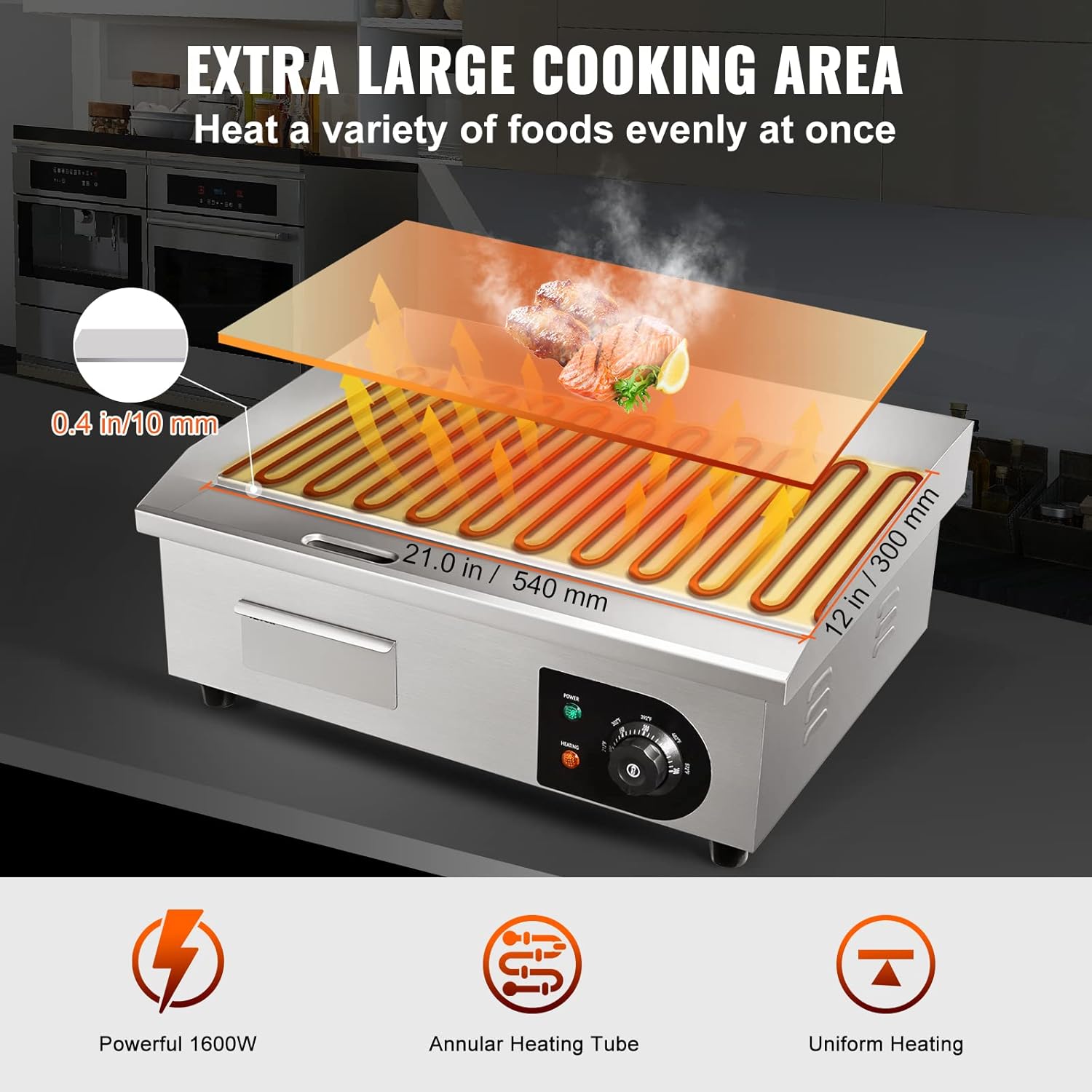 VEVOR Commercial Electric Griddle