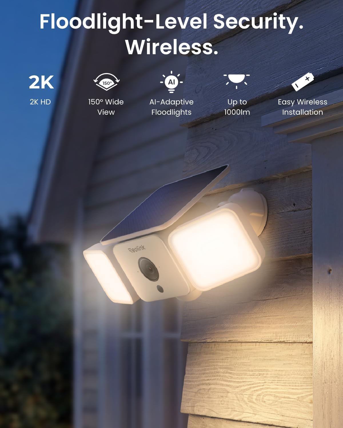 🌞📹 REOLINK Solar Floodlight Cam – Ultra-Bright Smart AI Wireless Security Beast, 2K Color Night Vision & Solar-Powered Protection 🚨🏡