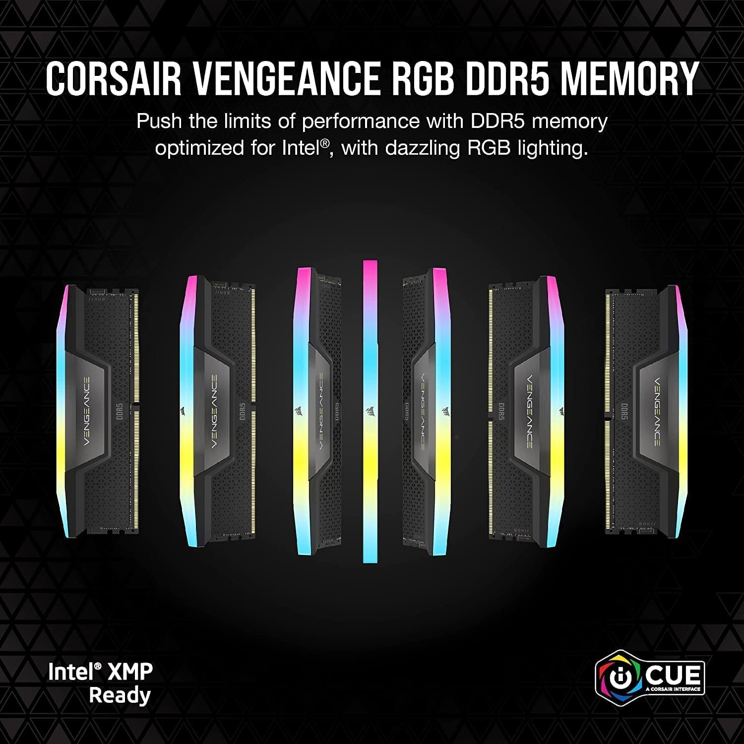 💥Today Only⚡CORSAIR Vengeance RGB DDR5 32GB/64GB/96GB 6400MHz Gaming RAM