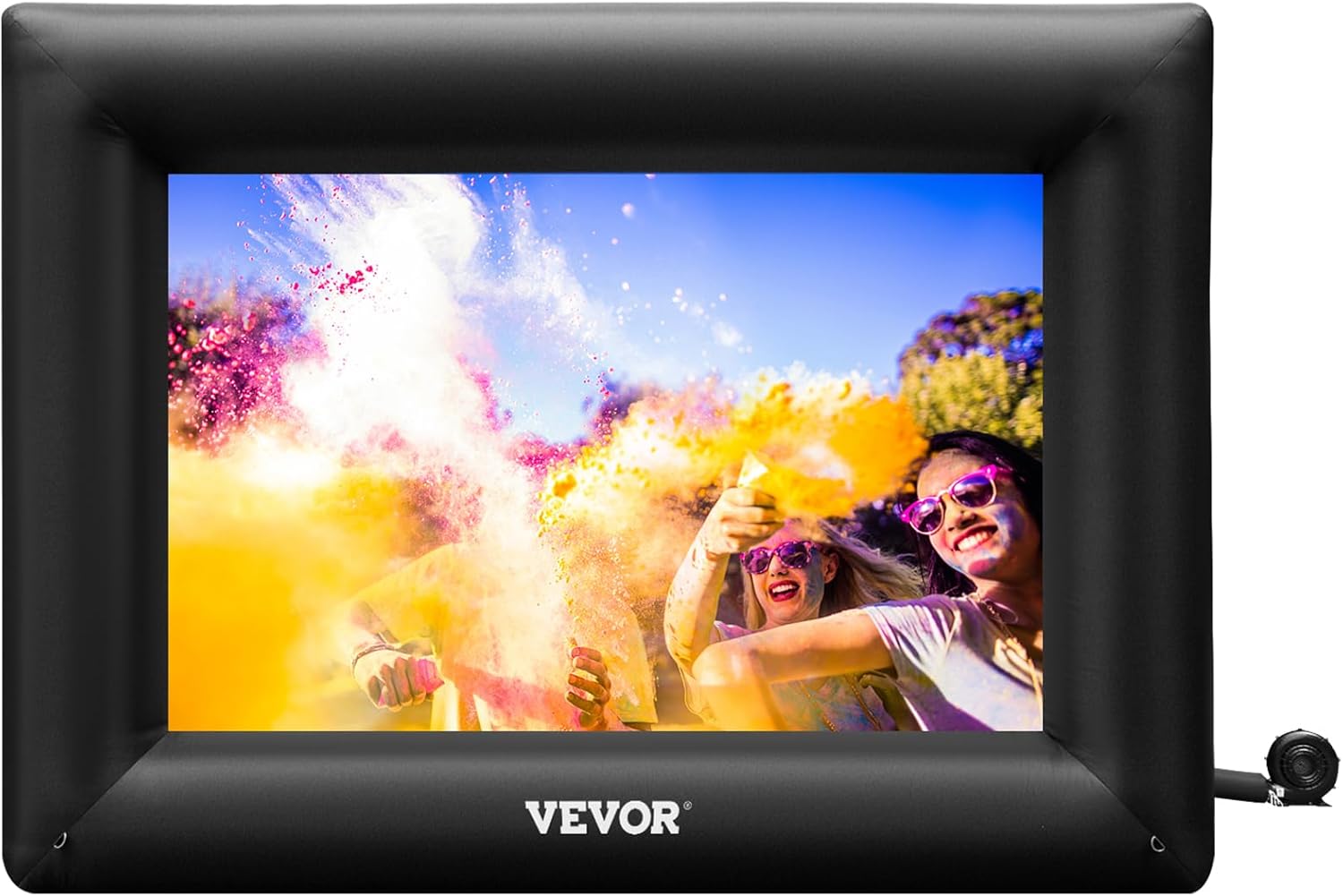 🔥LAST DAY 60% OFFVEVOR Inflatable Projector Screen for Outdoor Use with 350W Air Blower