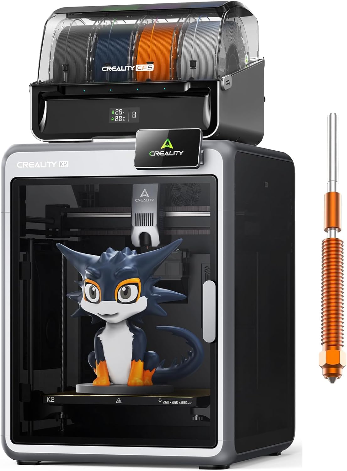 🎨🚀 Creality K2 Combo 3D Printer – Ultra-Fast, AI-Powered, Multi-Color, Professional-Grade Printing 🖨️✨