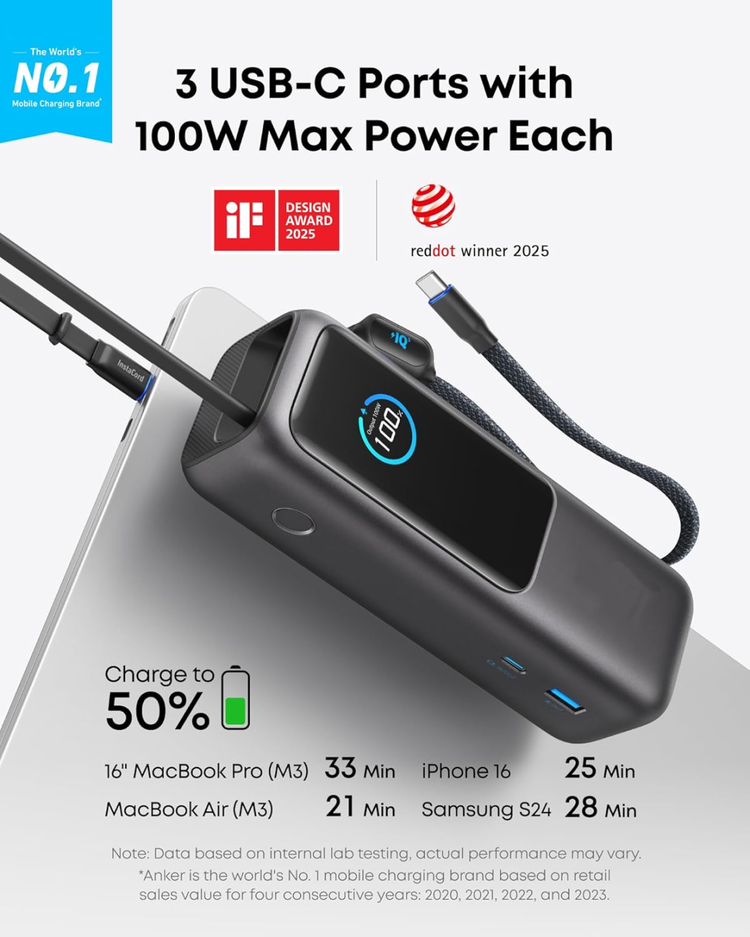 📱Flash Sale- Smart Digital Display Portable Charger Ultra-Fast Power Bank (Various Models) 🚀