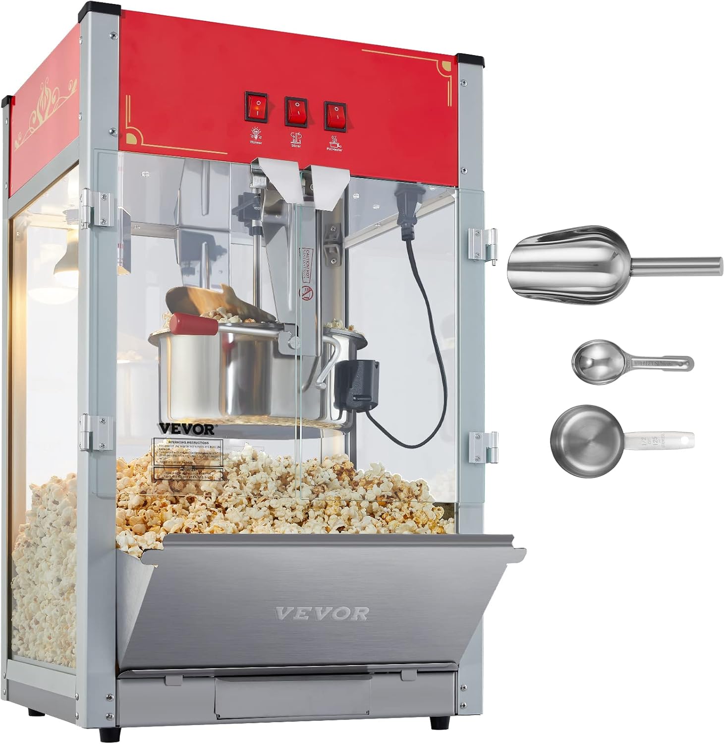 🔥Final Moments🔥VEVOR Commercial Popcorn Machine