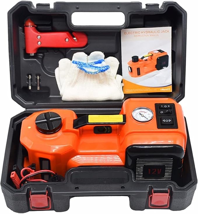 📢 Limited-Time Promotion 🔥12V Electric-Hydraulic Car Jack