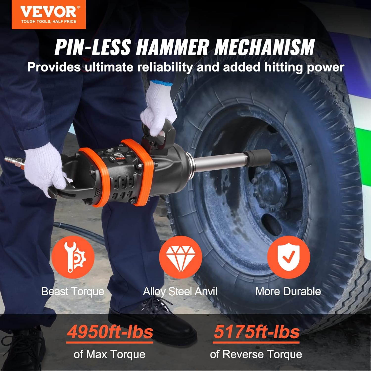 1 Inch Air Impact Wrench