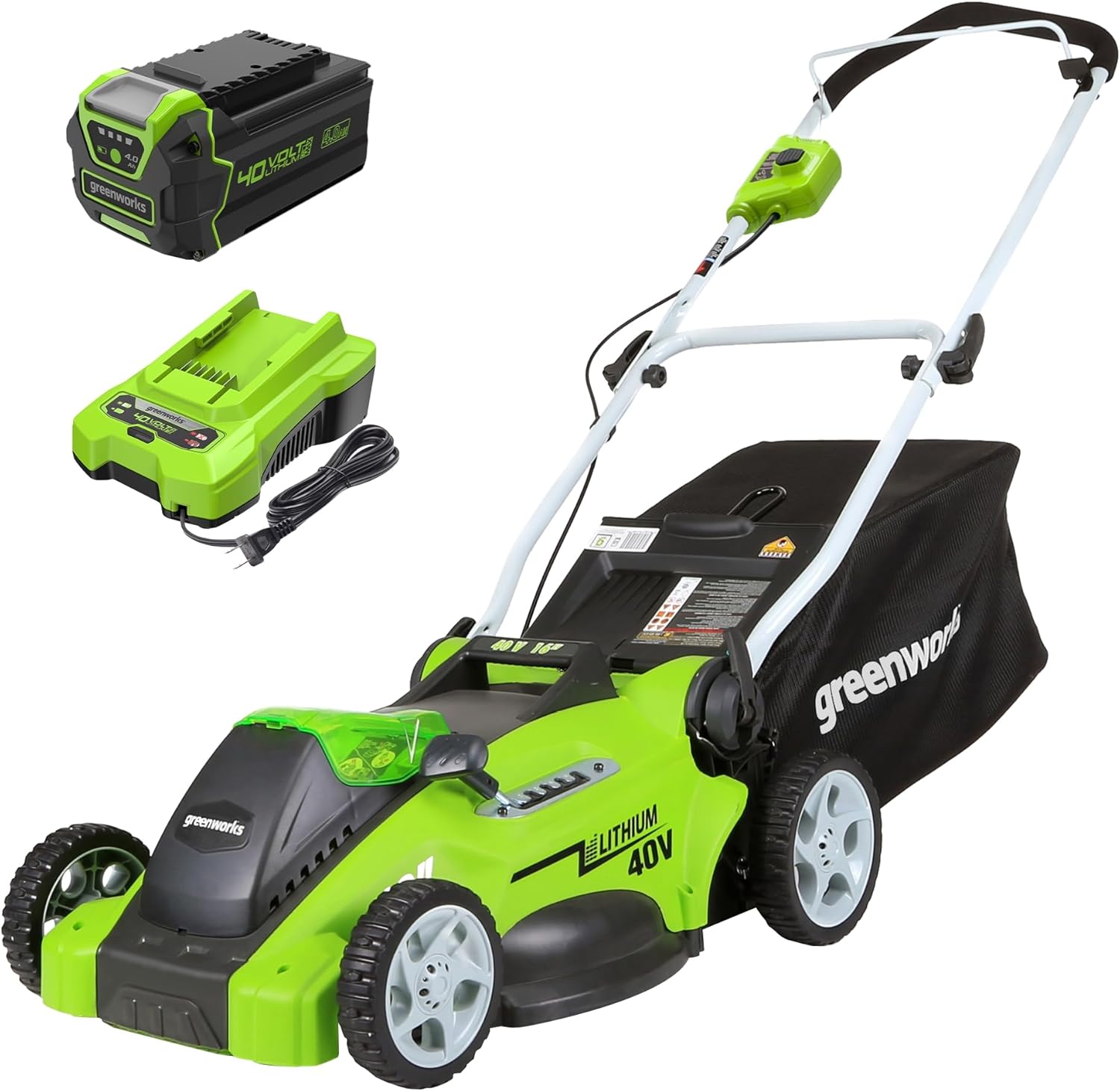Greenworks 80V 21" Self-Propelled Cordless Lawn Mower