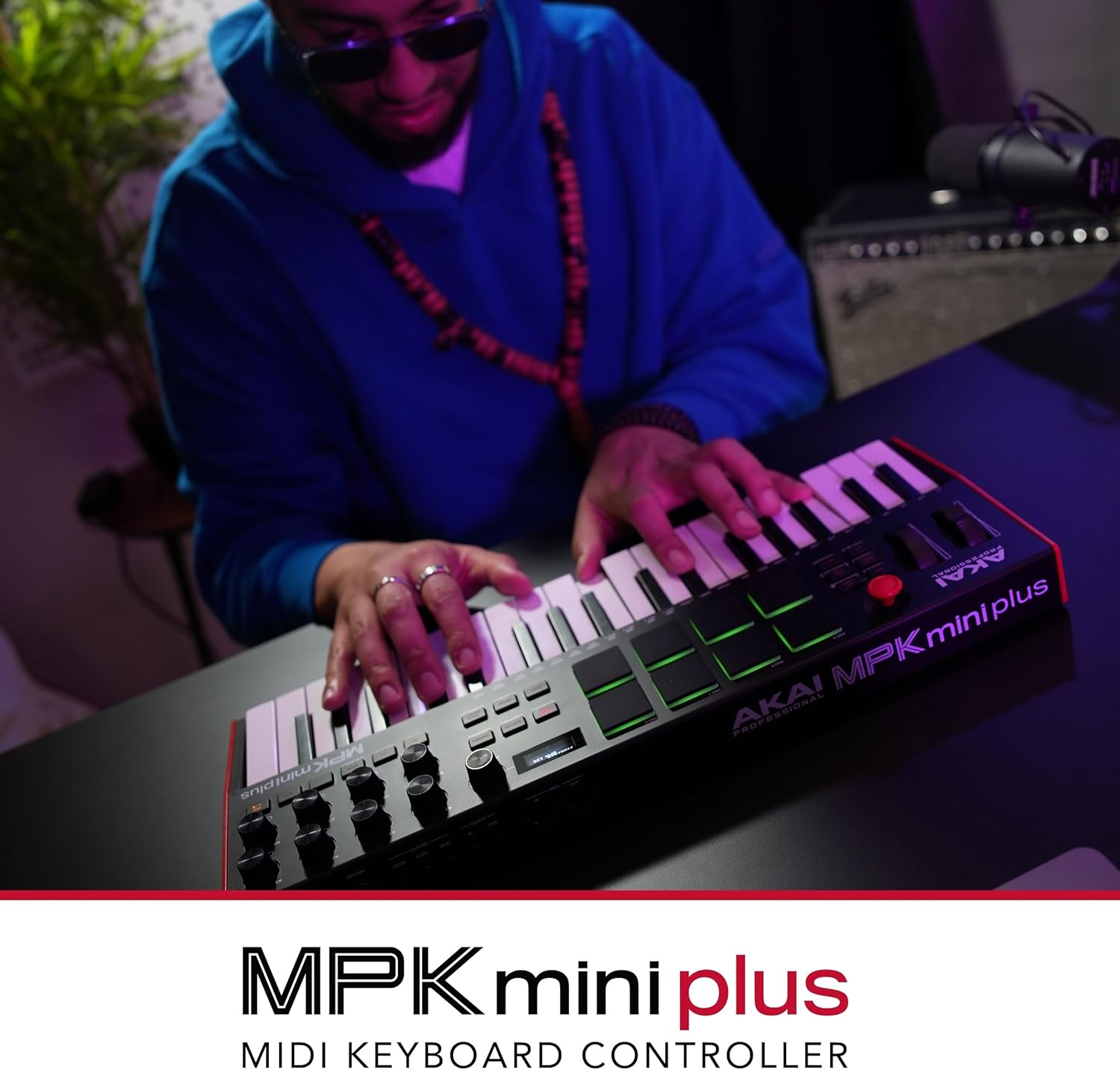🔥Final Moments🔥Akai Professional MPK Mini Plus - USB MIDI Keyboard Controller