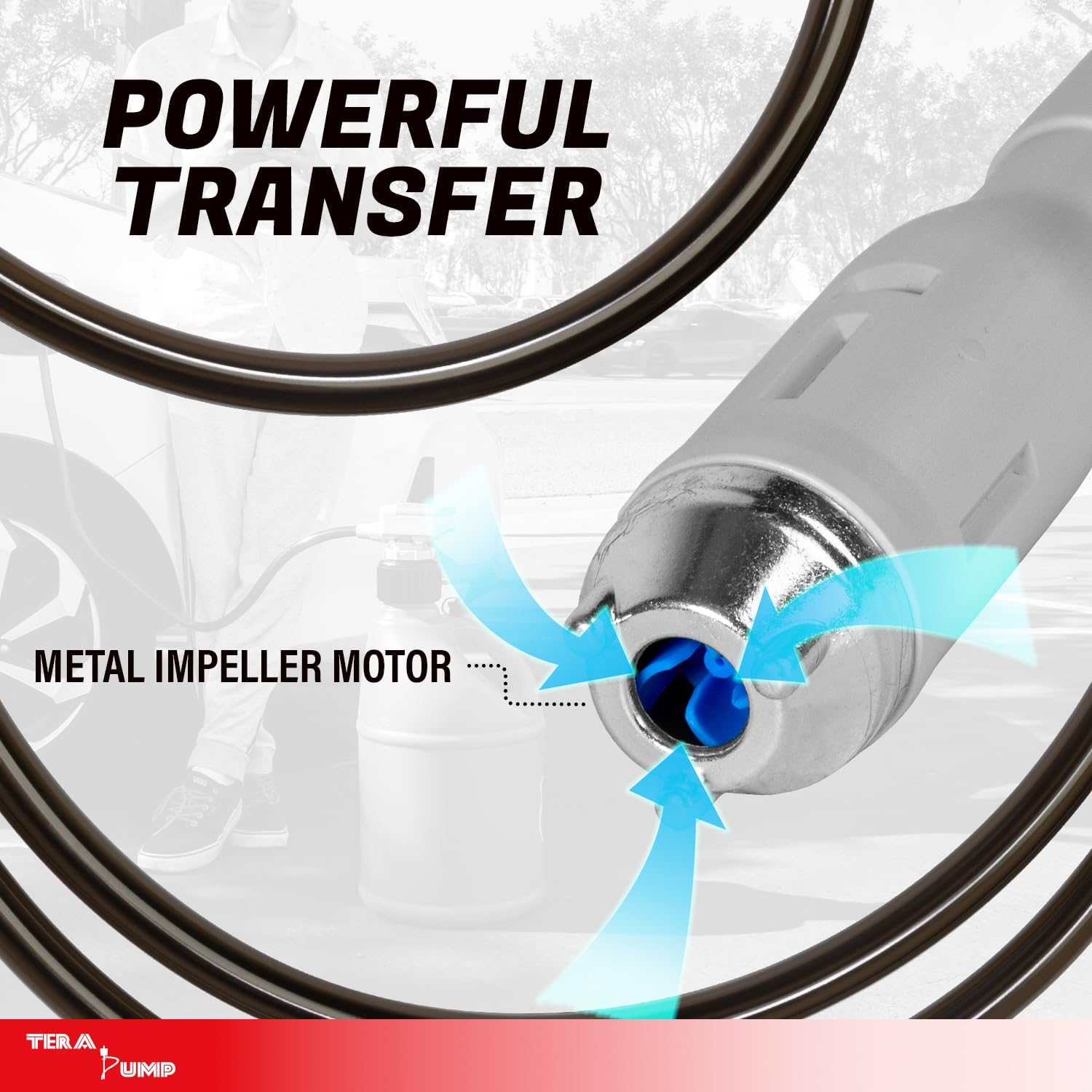 💥Today Only⚡TERA PUMP Battery Operated Fuel Transfer Pump — 2.5 GPM