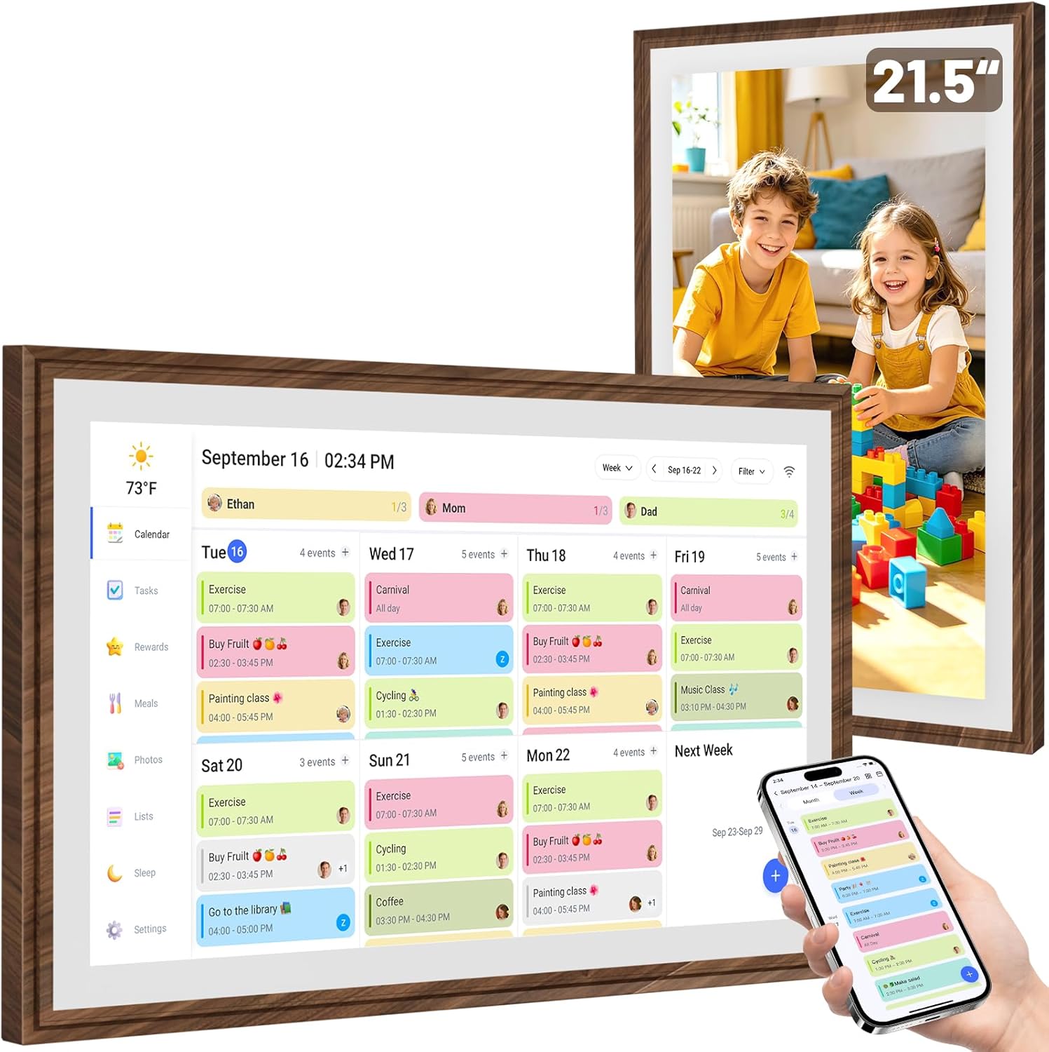 🔥Final Moments🔥Digital Calendar Chore Chart with Touchscreen