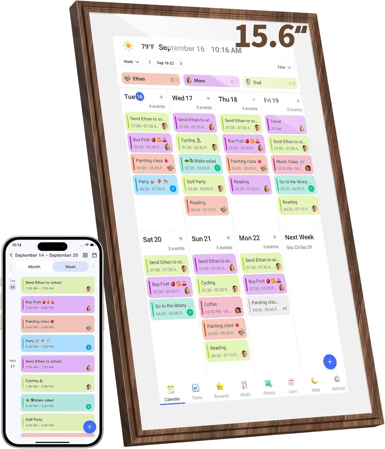 🔥Final Moments🔥Digital Calendar Chore Chart with Touchscreen