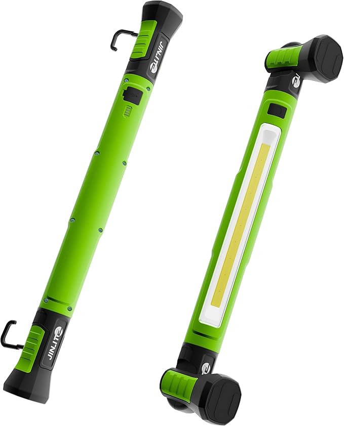 🔥FINAL HOURS🔥Magnetic Work Light - 3000LM Rechargeable LED Work Light Bar, 5200mAh Under Hood Mechanic Light for Garage, Workshop, Vehicle Inspection
