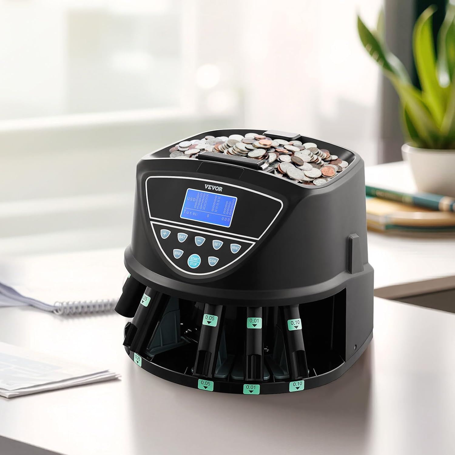🔥Final Moments🔥VEVOR Upgraded Coin Counter & Sorter
