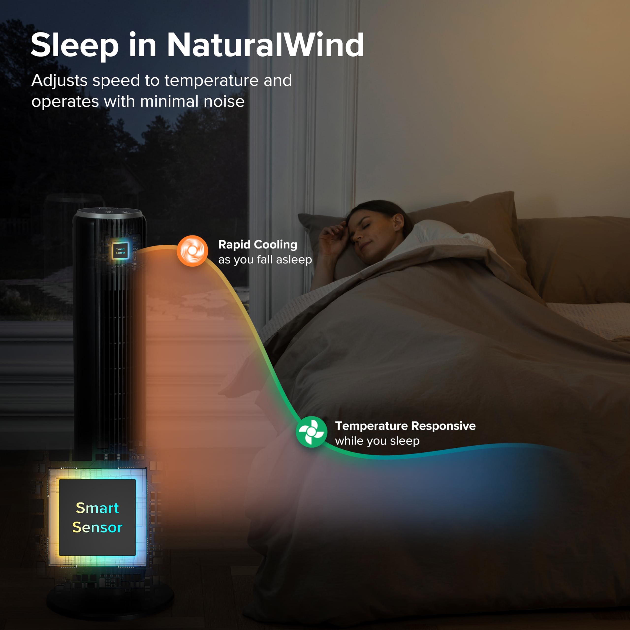 LEVOIT Tower Fan for Bedroom