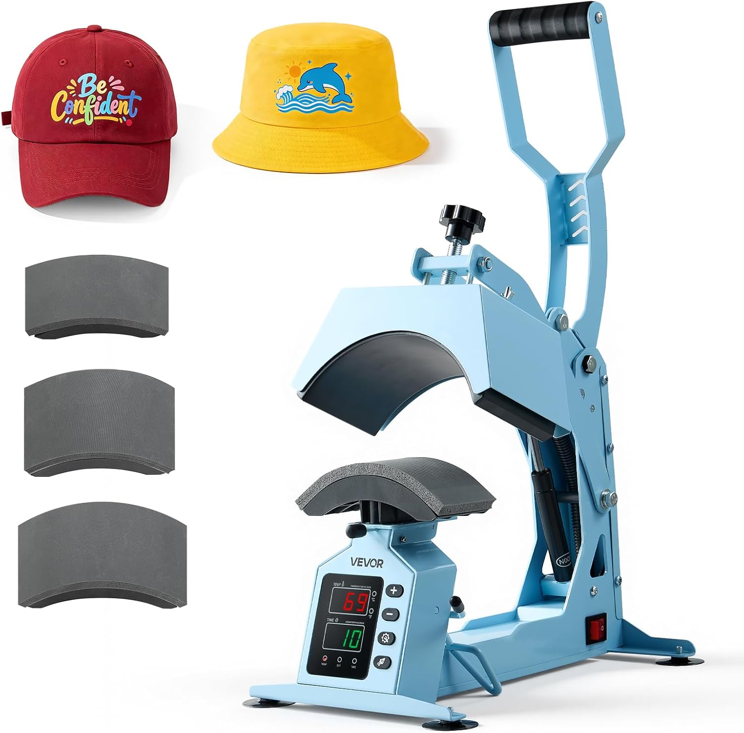 VEVOR 4-in-1 Heat Press Machine for Hats