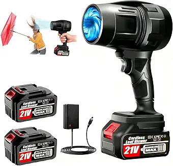 #Buy one get one free-SEESE Cordless Leaf Blower Violent TurboFan 