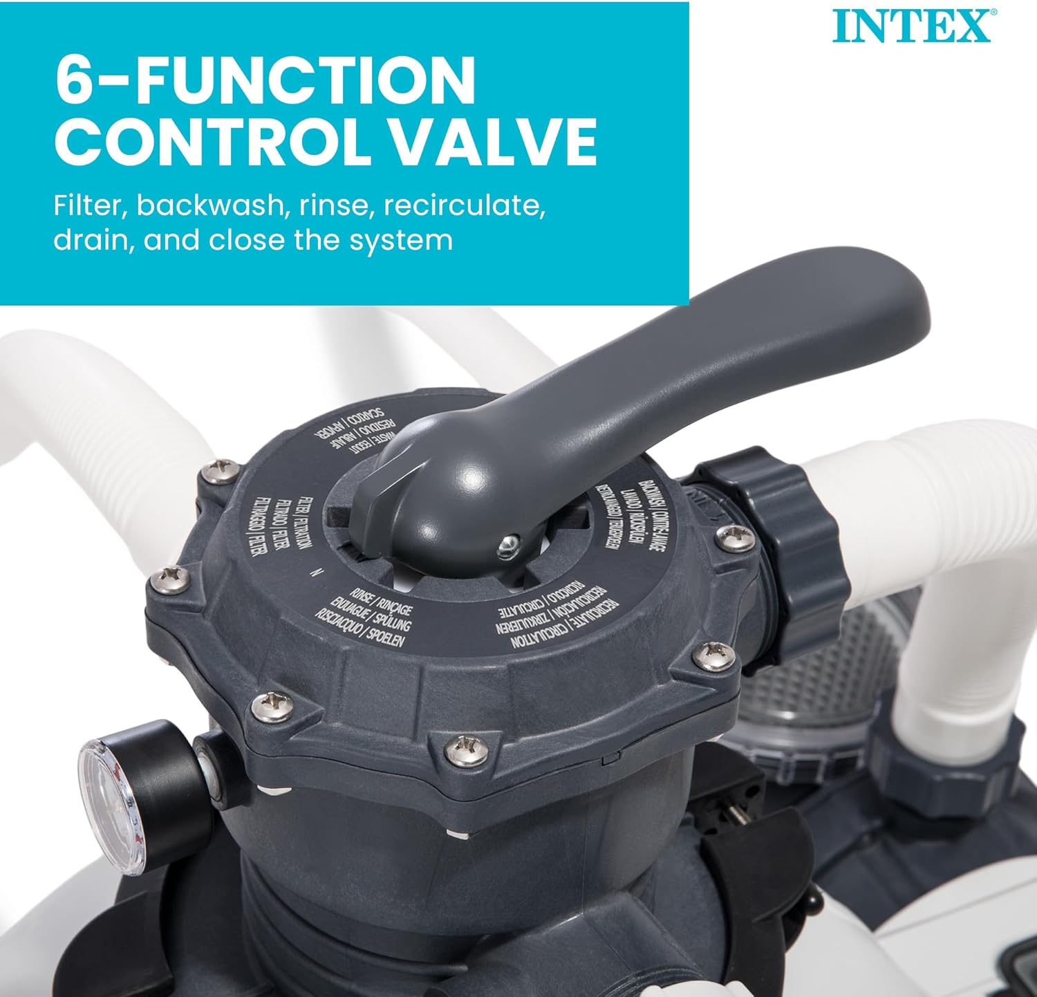 💥Today Only⚡INTEX 2,100 GPH Krystal Clear Sand Filter Pump