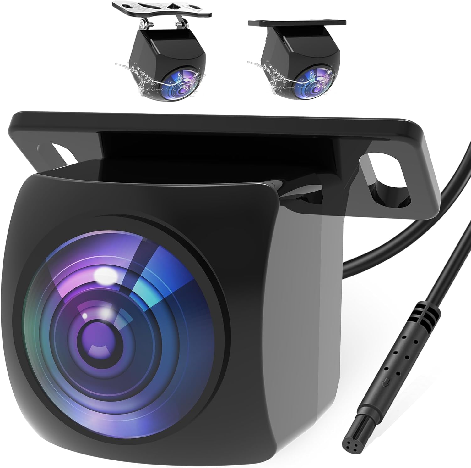 1080P Backup Camera for Car,170 Degree Wide Angle Rearview Reversing