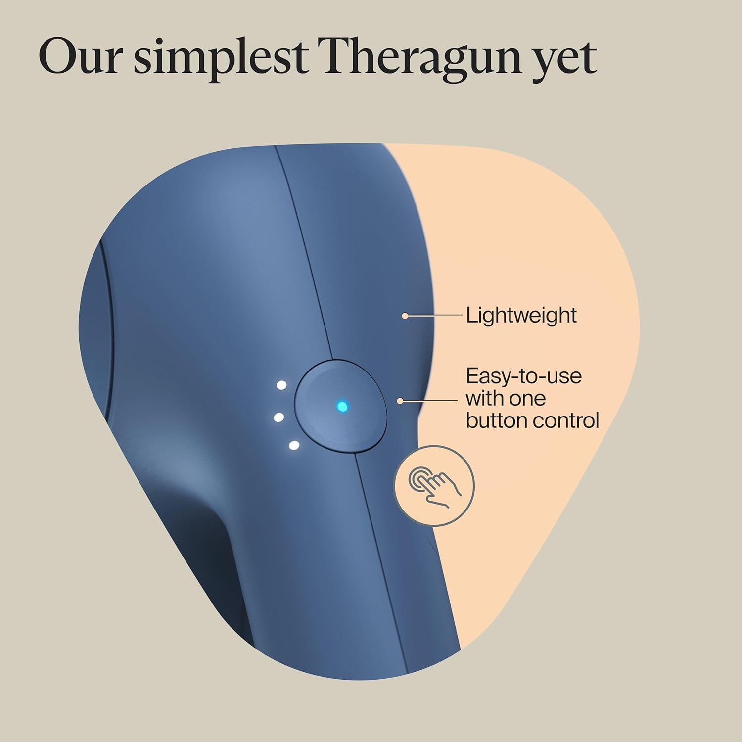 🔥BEST SELLER - 100% QUALITY！Theragun Relief by Therabody, Handheld Percussion Massage Gun, Easy-to-Use Lightweight Personal Massager for Everyday Pain Relief 🛋️ [HOME & TRAVEL]