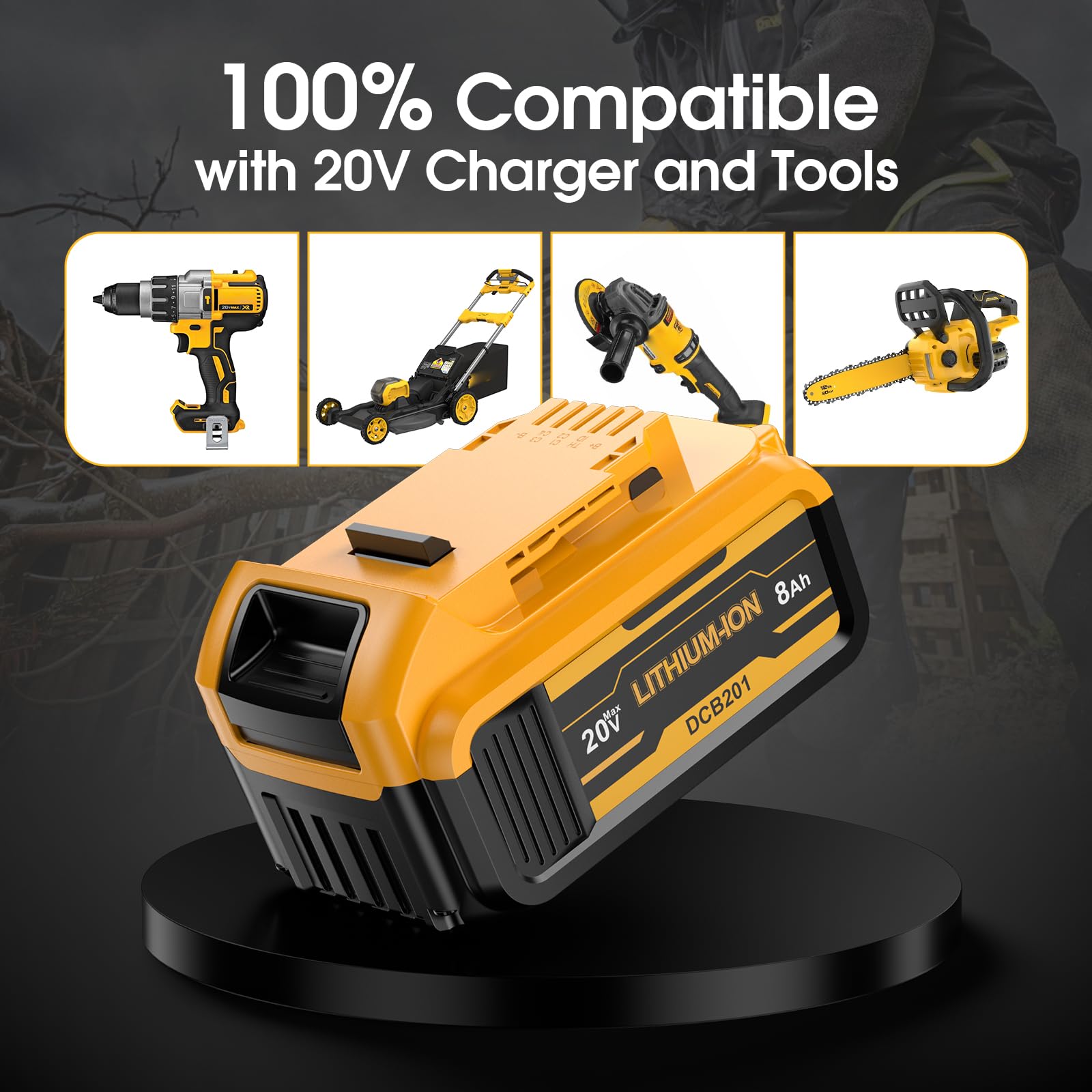 8.0Ah Replacement Battery