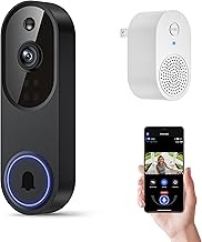 🔥FINAL HOURS🔥Ring Battery Doorbell, Home or business security with Head-to-Toe video, Live View with Two-Way Talk, and Motion Detection & Alerts, Satin Nickel