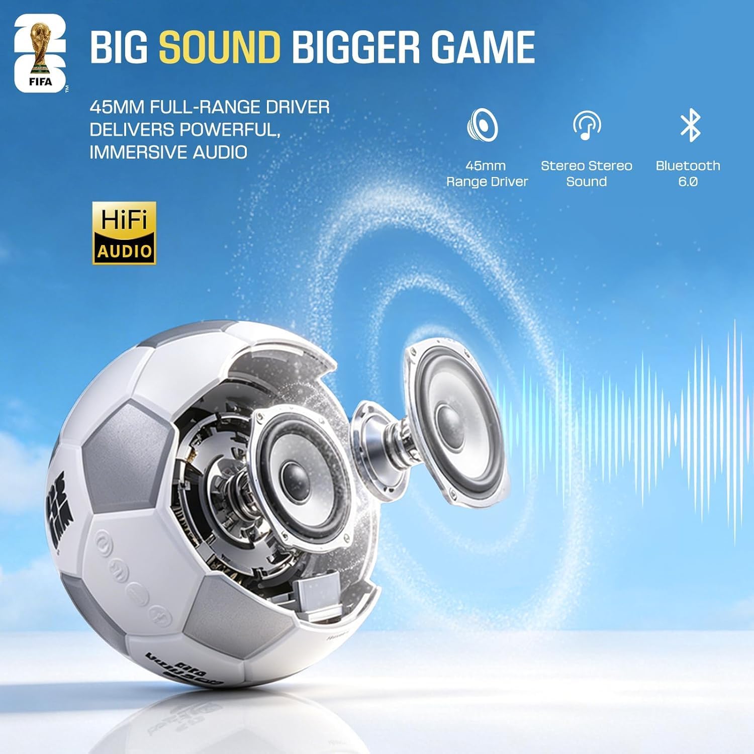 🏆⚽FIFA World Cup 2026 Portable Wireless Speaker🎶