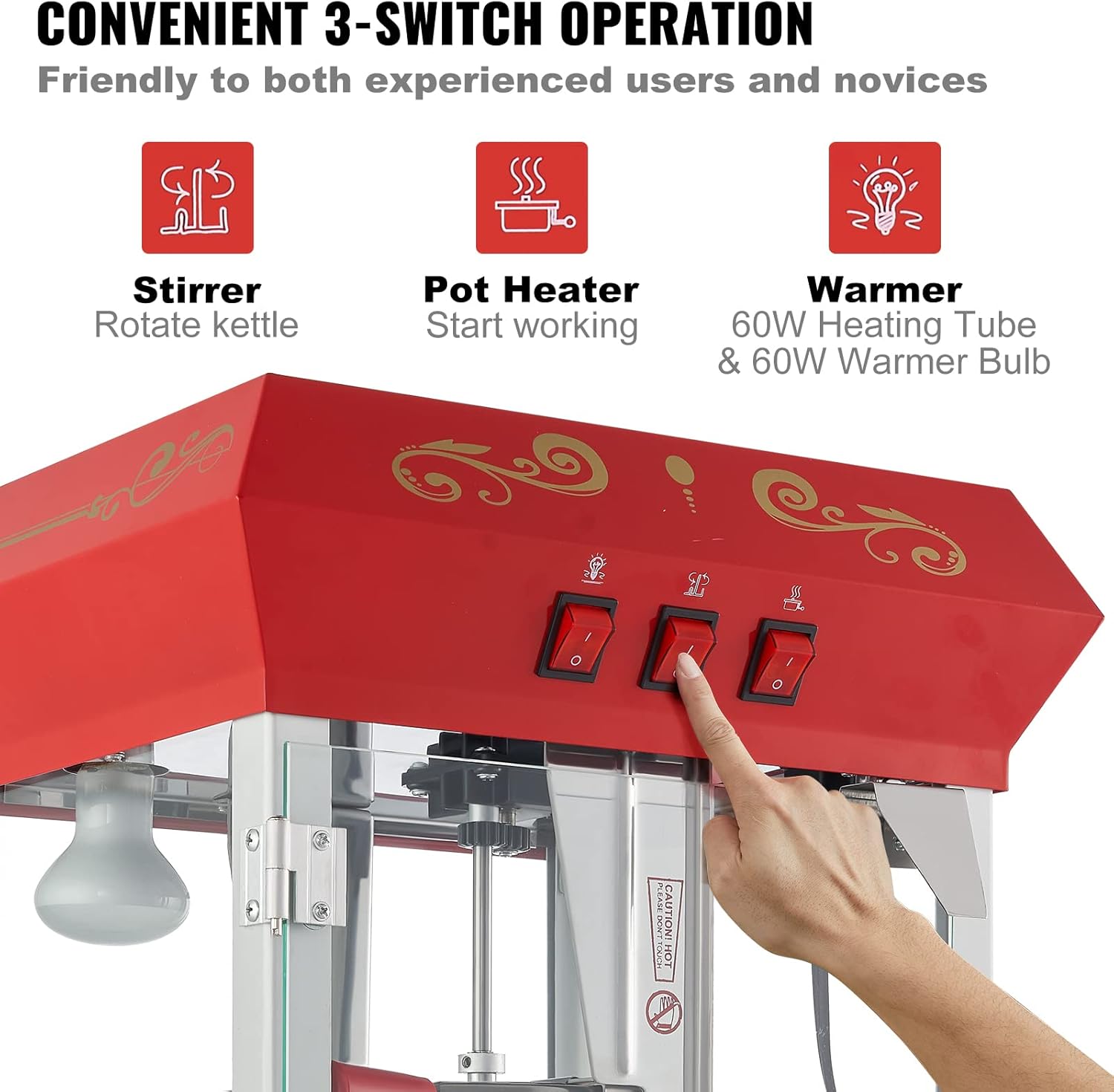 🔥Final Moments🔥VEVOR Commercial Popcorn Machine