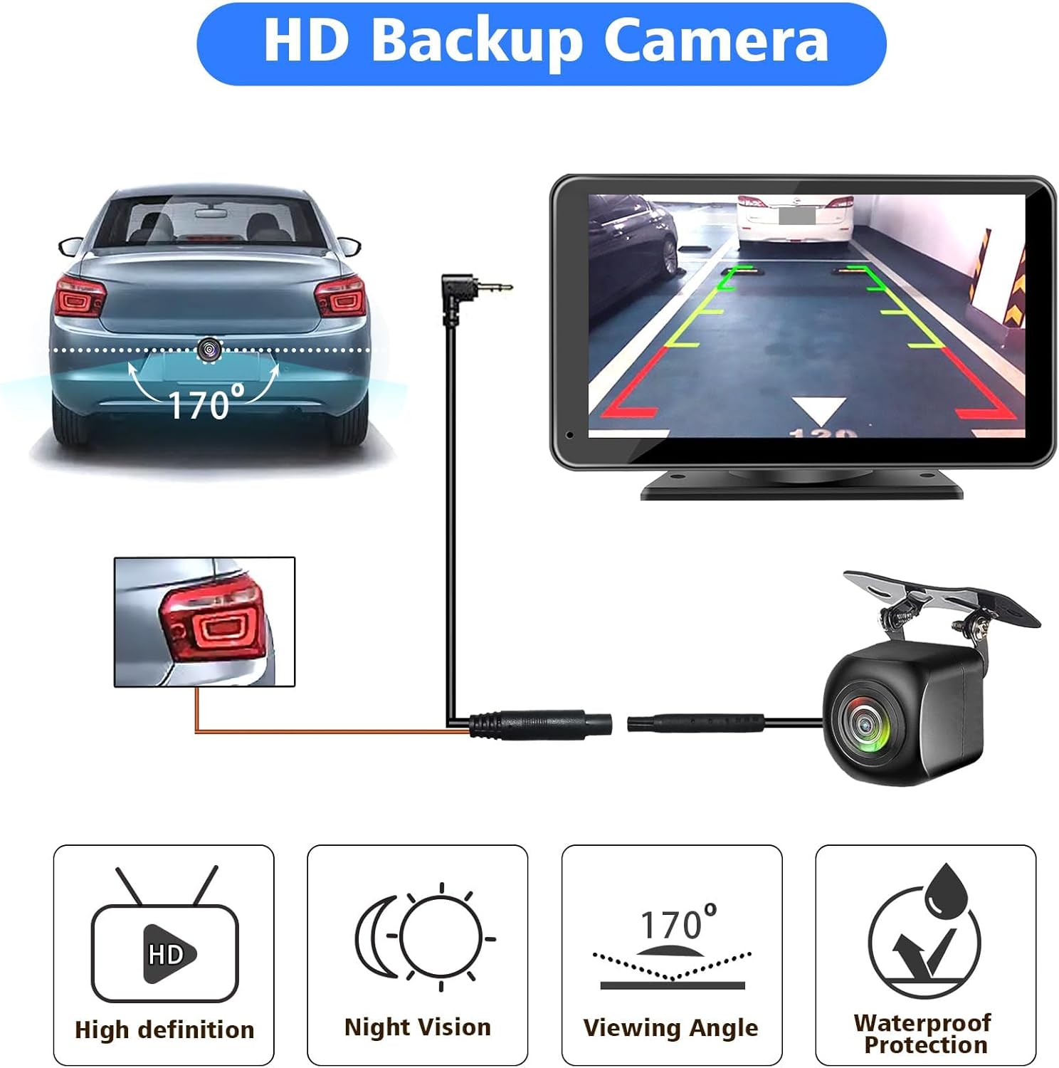 🚗🔥 Portable Wireless Apple CarPlay & Android Auto Screen – Smart, Wireless, HD Touchscreen Driving Upgrade ⚡📱