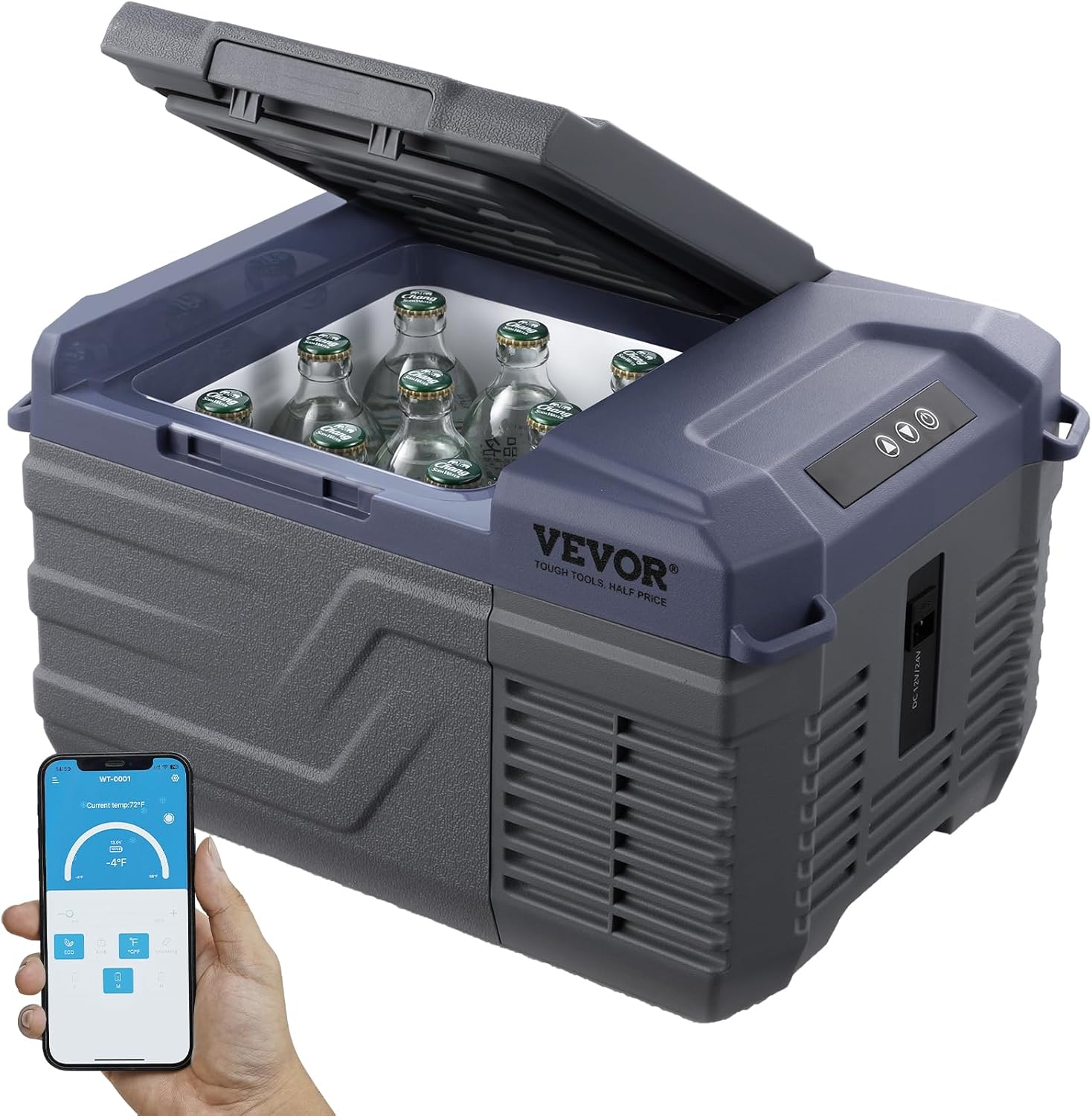 ❄️🚗 VEVOR Car Refrigerator – Fast, Portable, Powerful, Ice-Free Cooling Companion