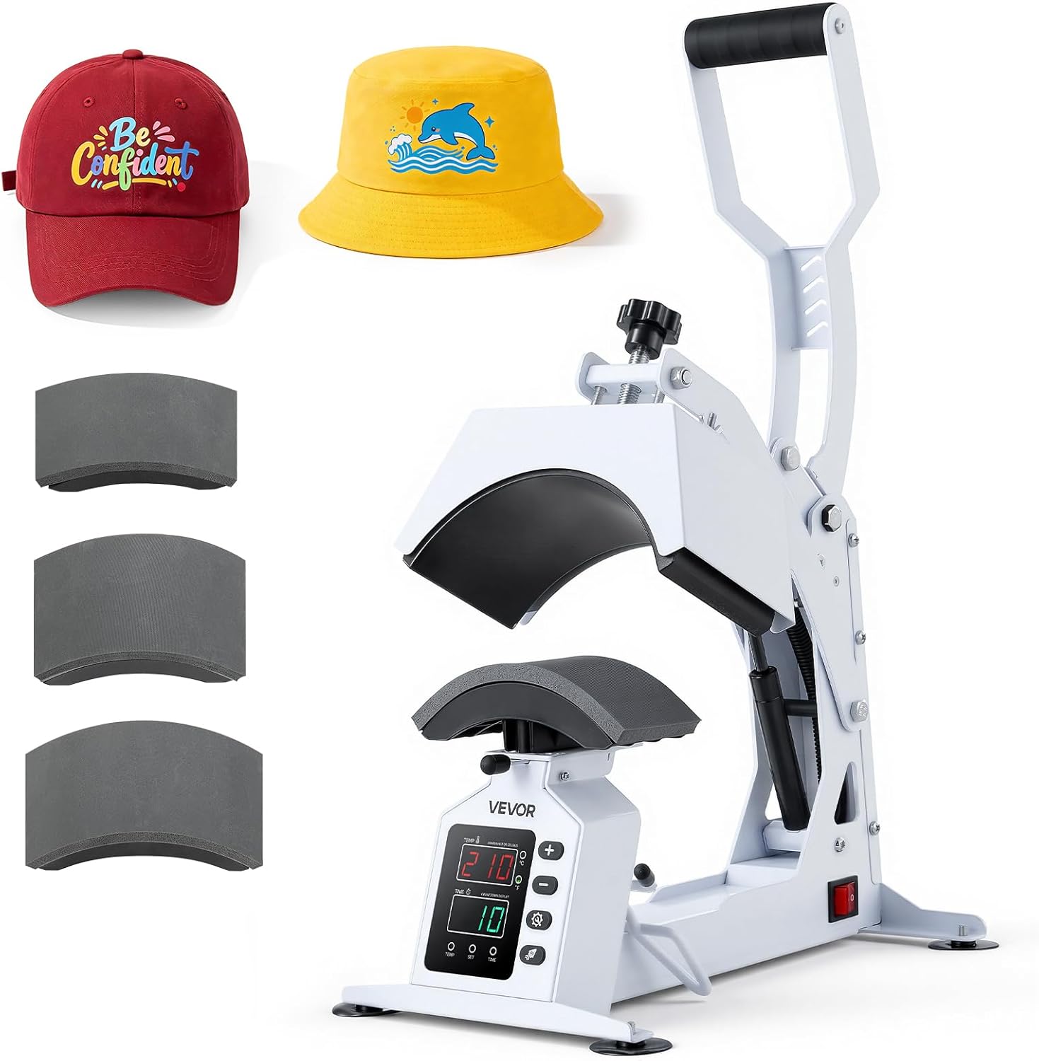 VEVOR 4-in-1 Heat Press Machine for Hats
