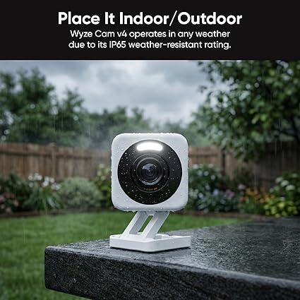 2.5K AI Security Camera, Indoor/Outdoor Cameras for Home Security