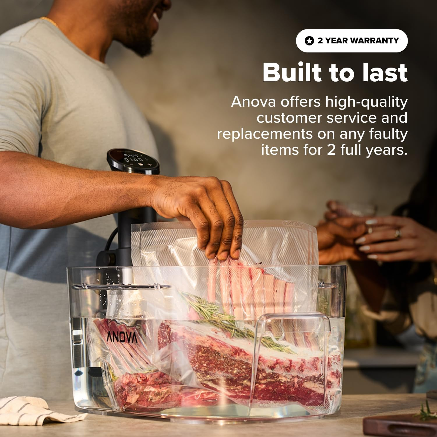 💥 Limited Offer | Anova Culinary Sous Vide Precision Cooker 3.0 ✨ 1100W/1200W WiFi Smart Slow Cooker