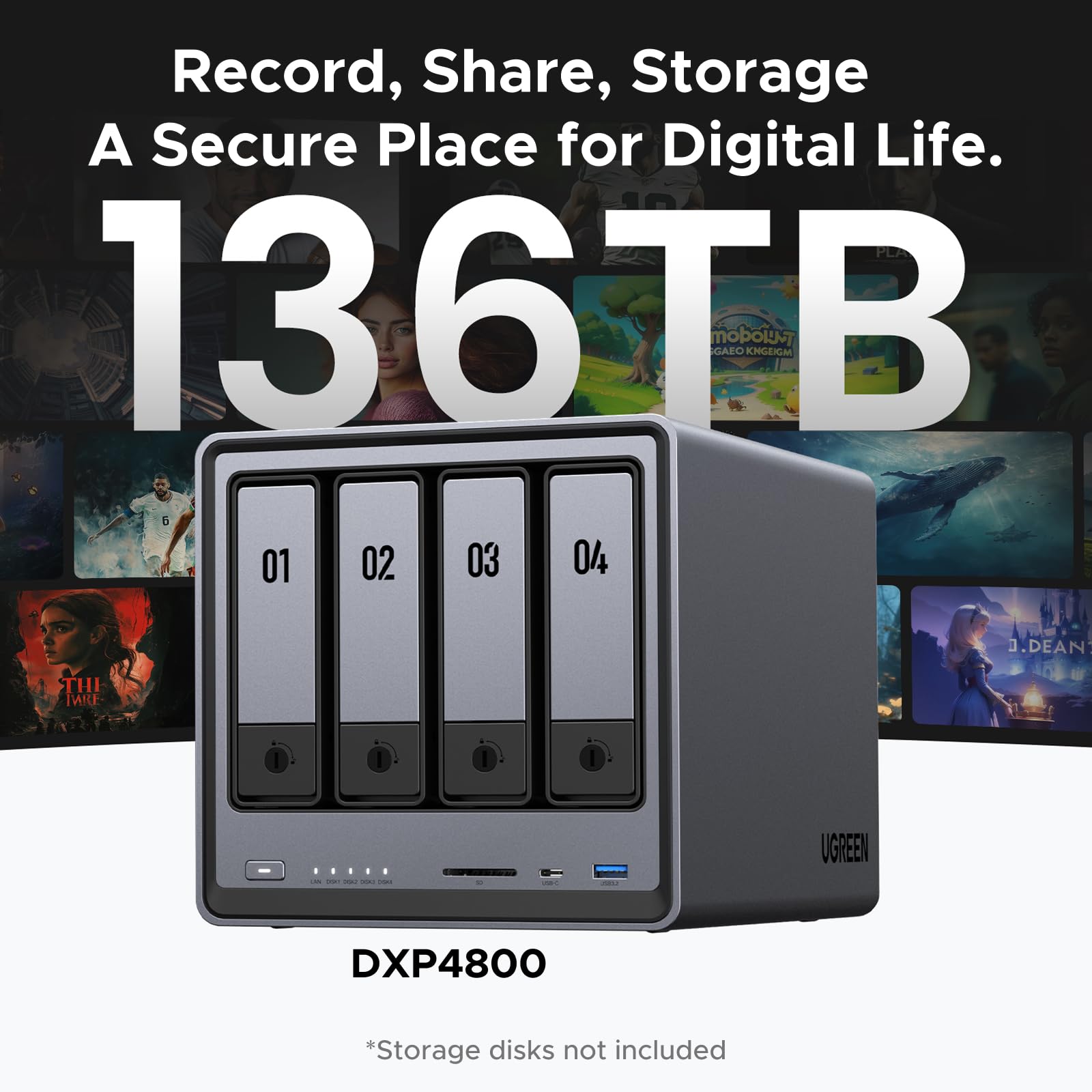 DXP2800 Dual-Bay Desktop NAS