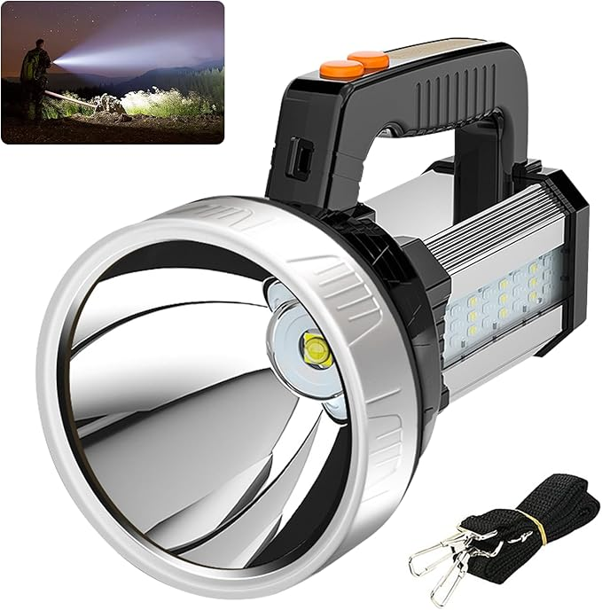 #🔥HOT SALE！OGERY 18000mAh Rechargeable Camping Light with Tripod & Remote - 2200LM Dimmable LED Work Light & Power Bank ⛺