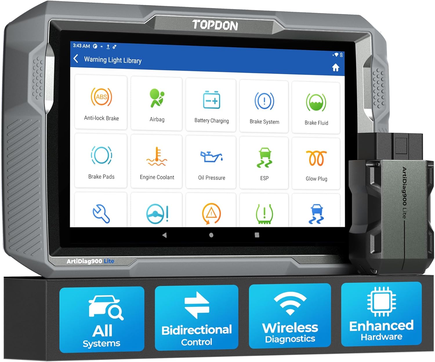 🔧🚗 TOPDON ArtiDiag900 Lite OBD2 Scanner – Wireless, Bi-Directional, Professional, Dealer-Level Diagnostics 🚀