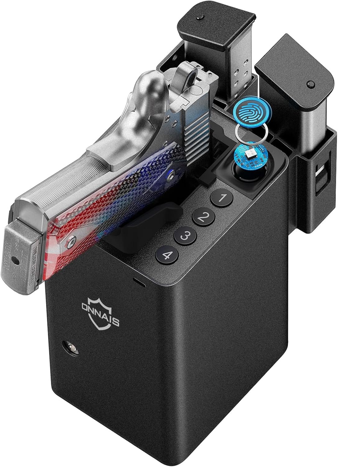💥Special Offers💥🔐 ONNAIS Iron SE Biometric Safe — Fast Access Security Lock Box