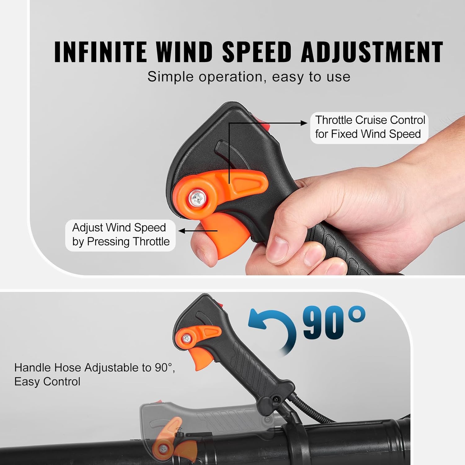 🔥Final Moments🔥63CC Backpack Leaf Blower Gas Powered