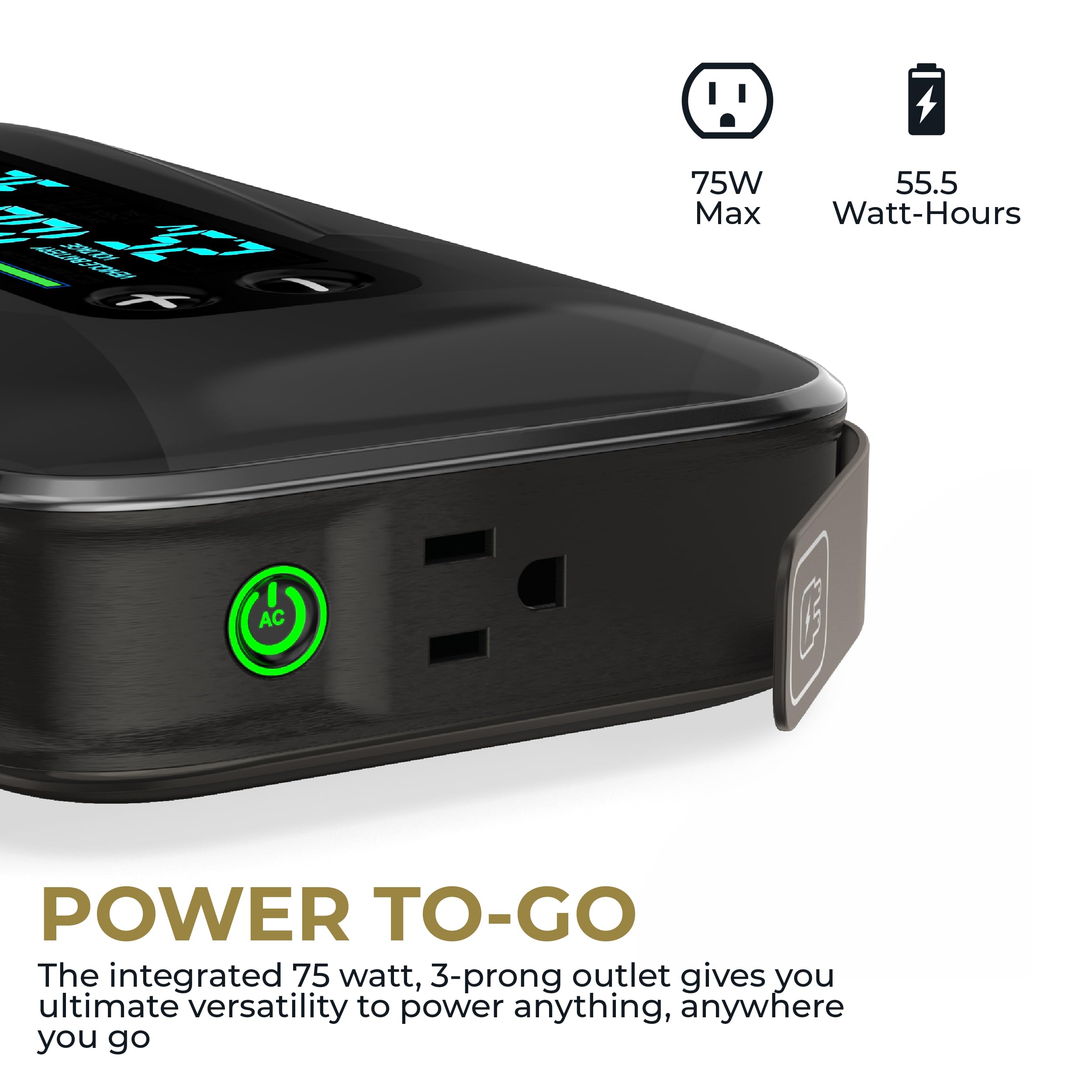 ✨ Limited-time offer: Buy 1 get 1 free✨  Halo Bolt Ultimate 3 Portable Car Battery Jump Starter