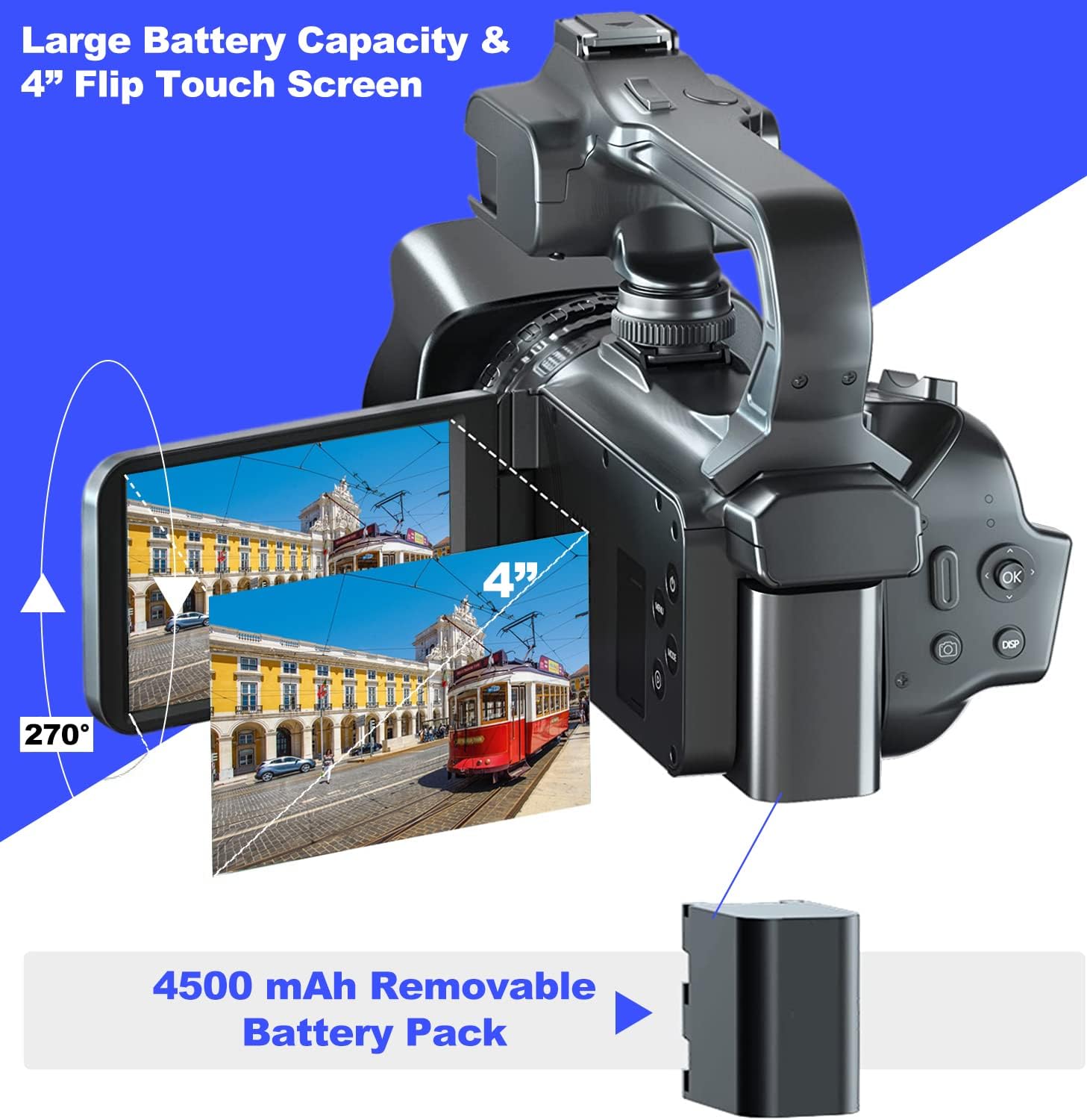 🔥Final Moments🔥Acuvar 4K/6K Video Camera Camcorder