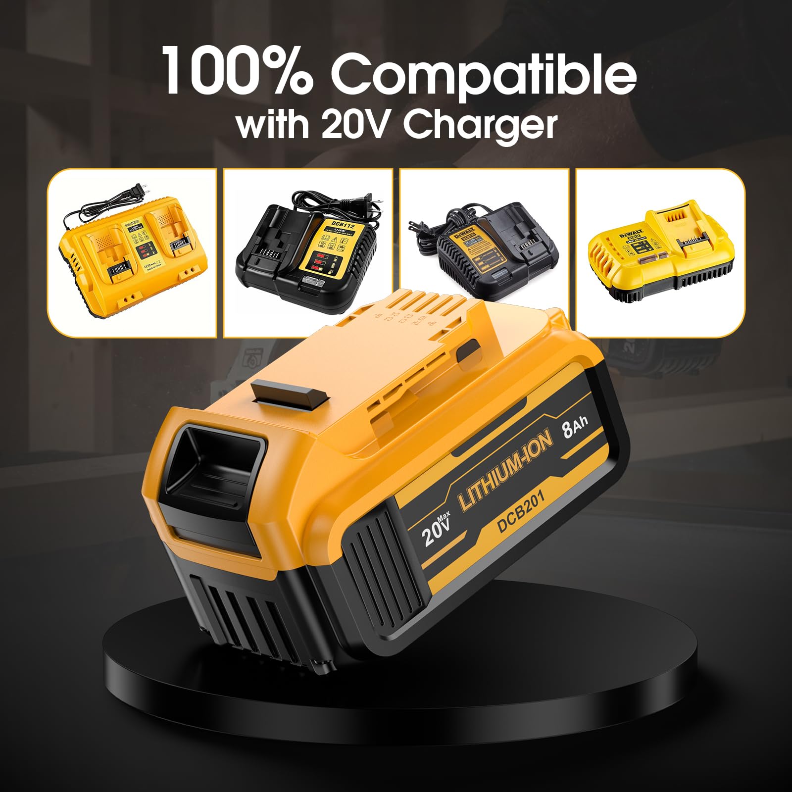 8.0Ah Replacement Battery