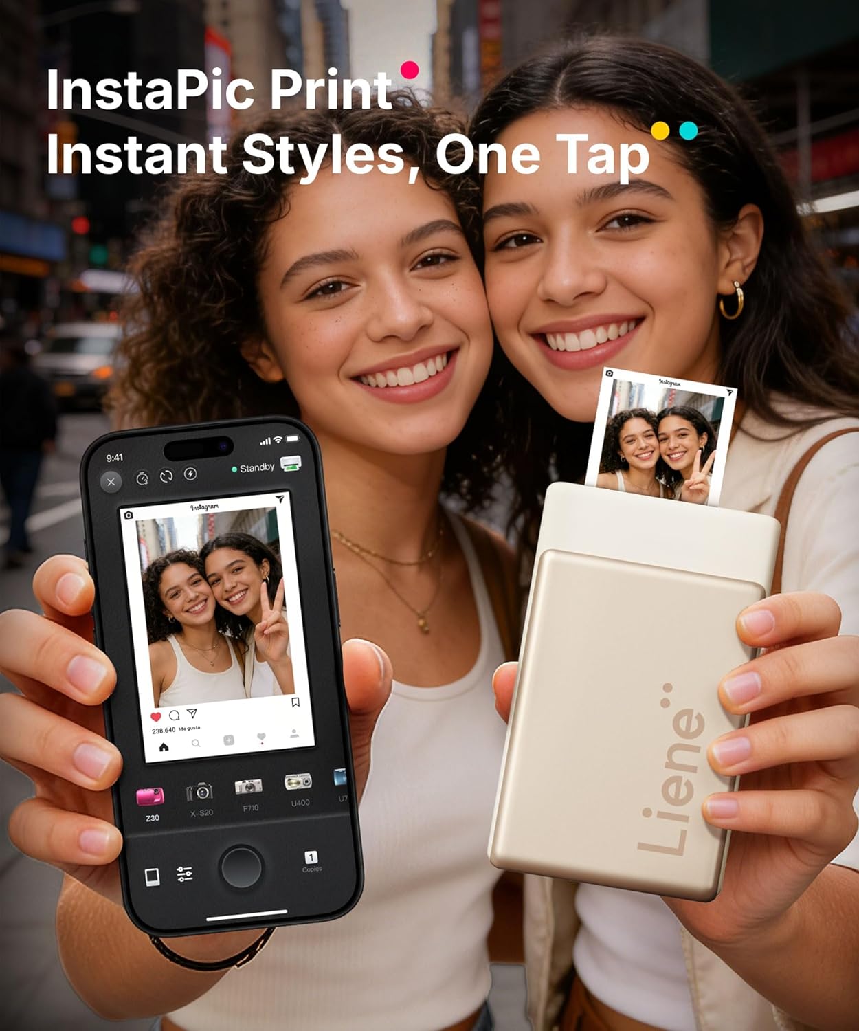 📸✨ Liene Pearl N200 Pro Portable AI Photo Printer – Smart, Instant, Creative, Pocket-Sized Fun ✨📱