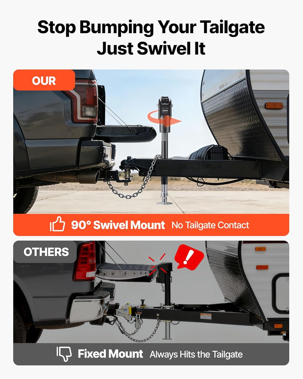 🔥Summer Sale🔥VEVOR Electric Trailer Jack