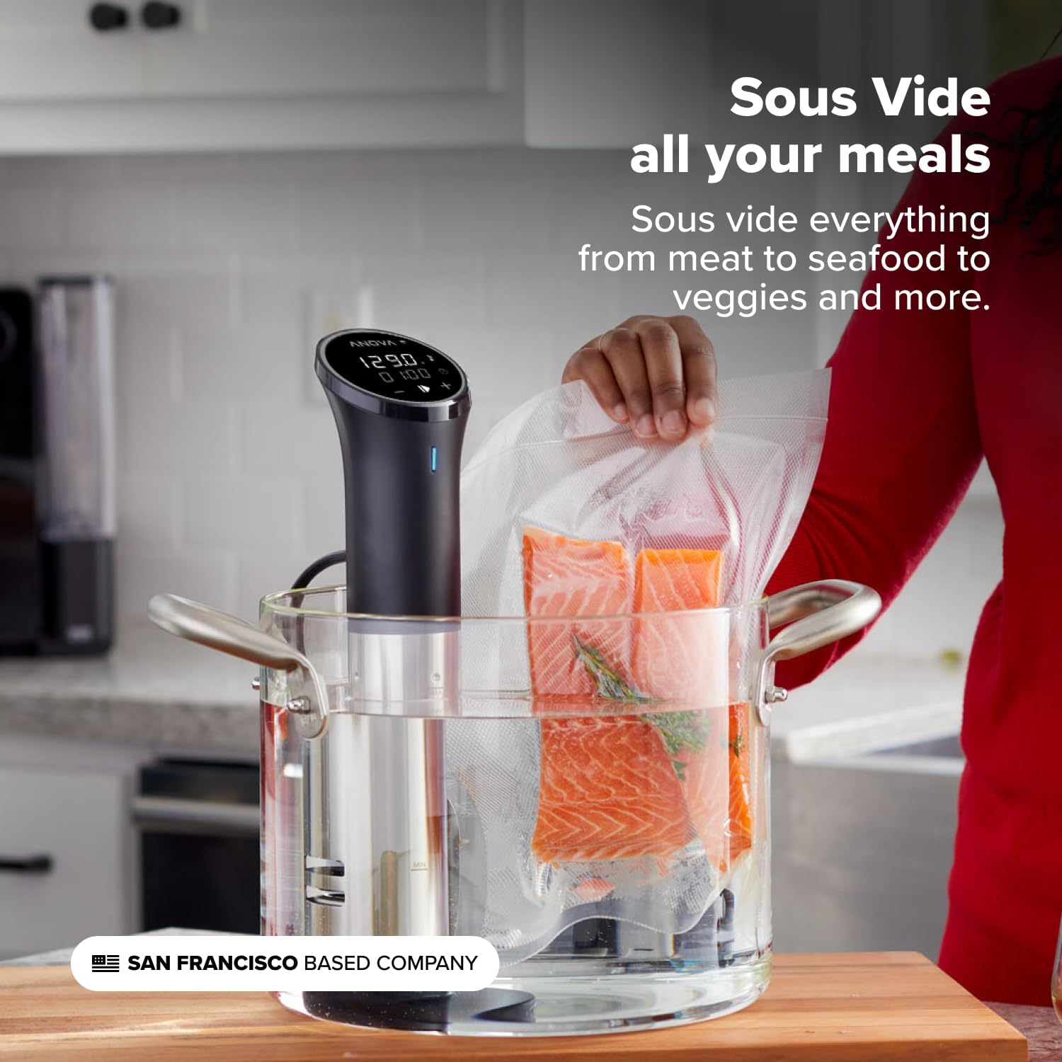 💥 Limited Offer | Anova Culinary Sous Vide Precision Cooker 3.0 ✨ 1100W/1200W WiFi Smart Slow Cooker