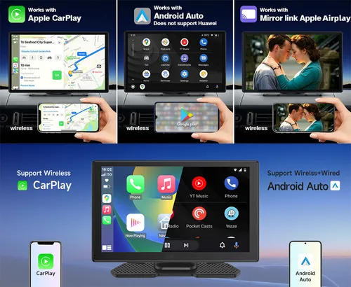 📢 Limited-Time Promotion 🔥Portable wireless CarPlay car GPS navigation system